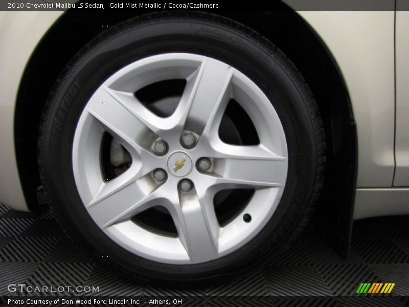 Gold Mist Metallic / Cocoa/Cashmere 2010 Chevrolet Malibu LS Sedan