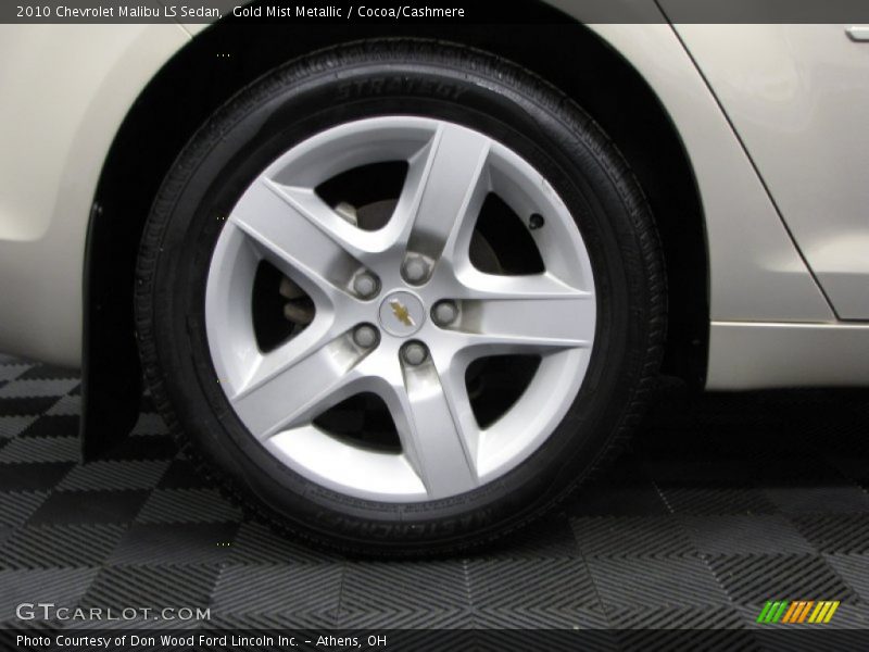 Gold Mist Metallic / Cocoa/Cashmere 2010 Chevrolet Malibu LS Sedan
