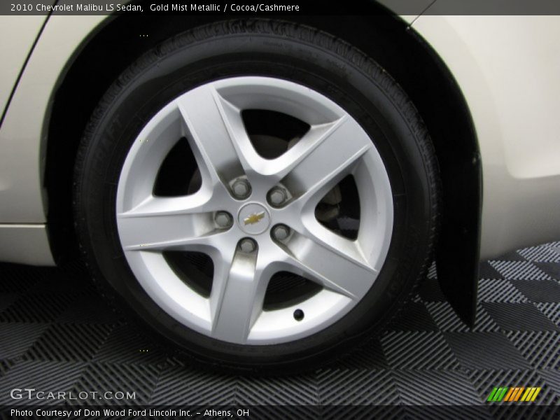 Gold Mist Metallic / Cocoa/Cashmere 2010 Chevrolet Malibu LS Sedan