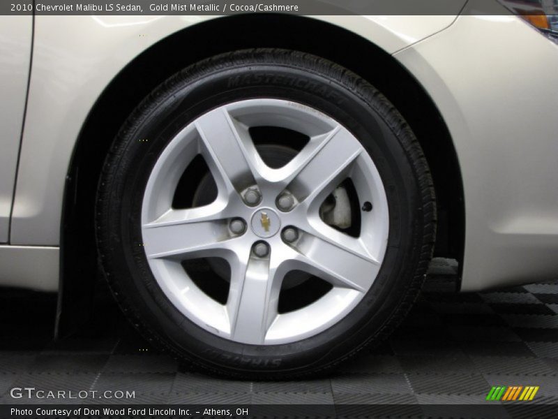Gold Mist Metallic / Cocoa/Cashmere 2010 Chevrolet Malibu LS Sedan