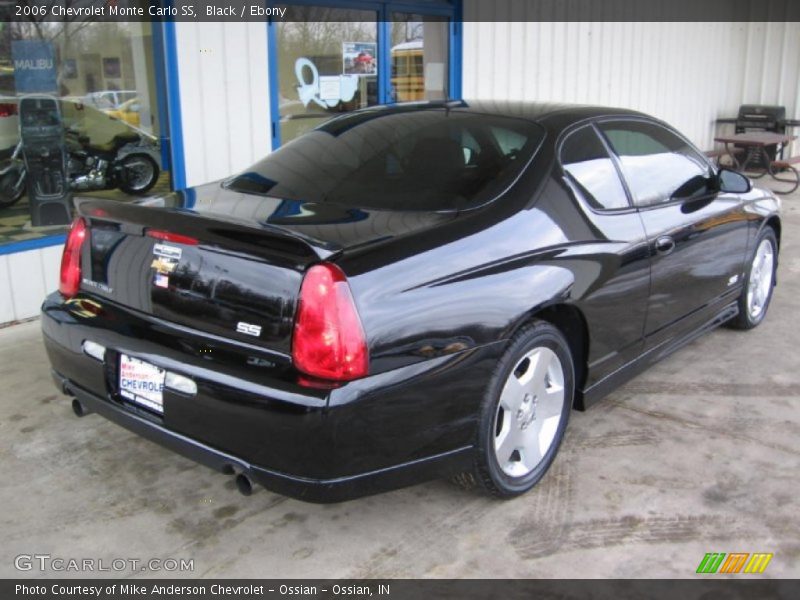 Black / Ebony 2006 Chevrolet Monte Carlo SS