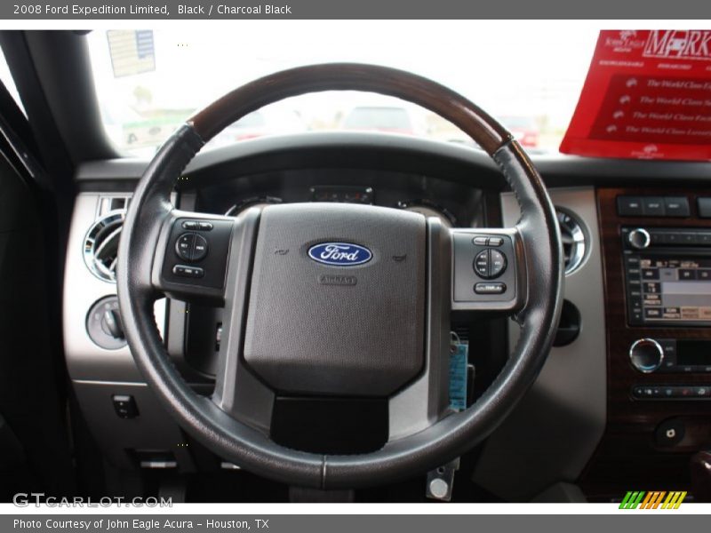 Black / Charcoal Black 2008 Ford Expedition Limited