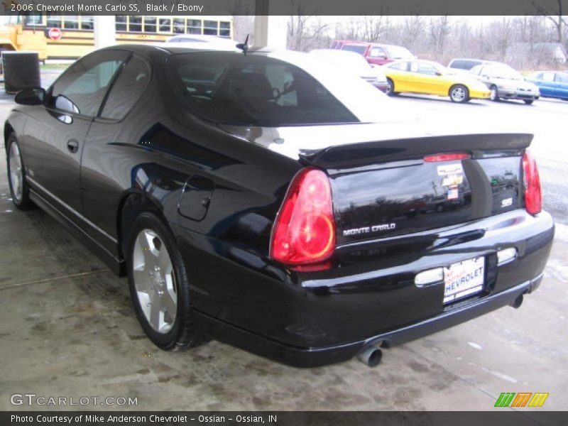 Black / Ebony 2006 Chevrolet Monte Carlo SS