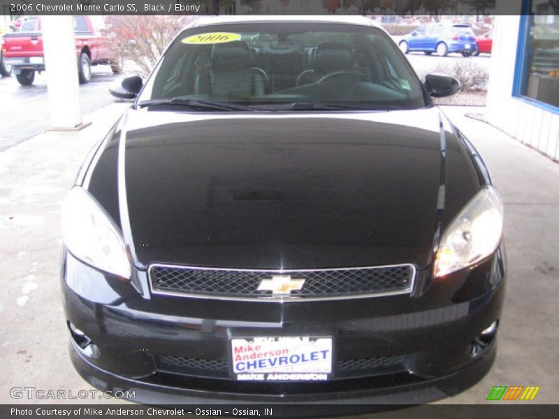 Black / Ebony 2006 Chevrolet Monte Carlo SS