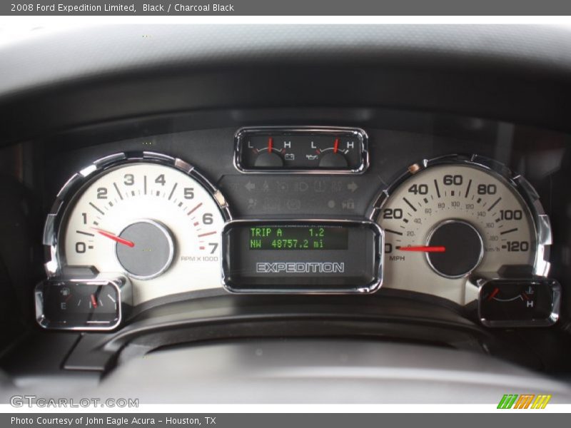 Black / Charcoal Black 2008 Ford Expedition Limited