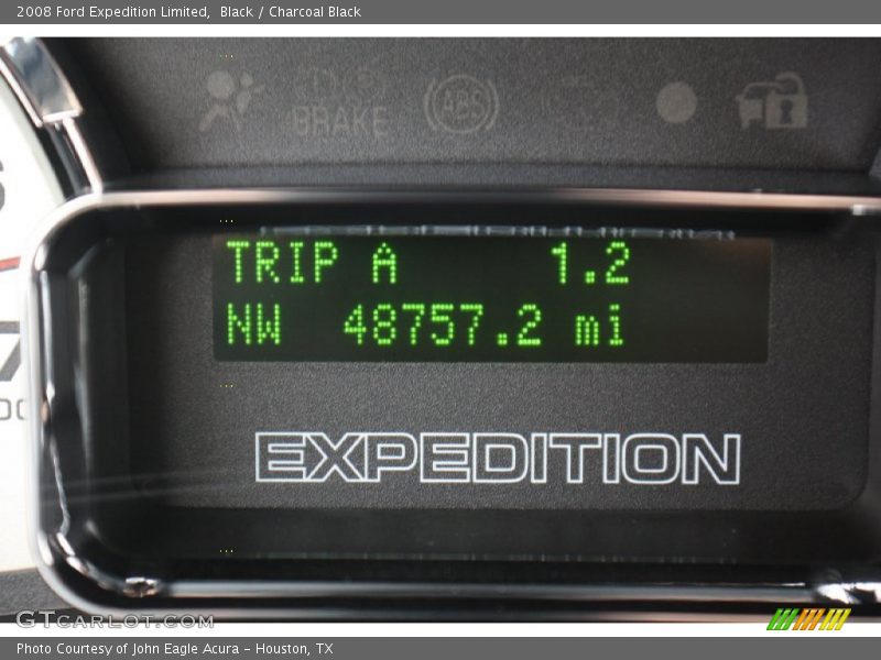 Black / Charcoal Black 2008 Ford Expedition Limited