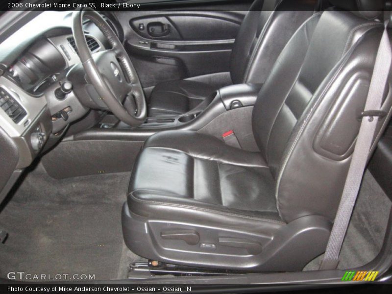 Front Seat of 2006 Monte Carlo SS