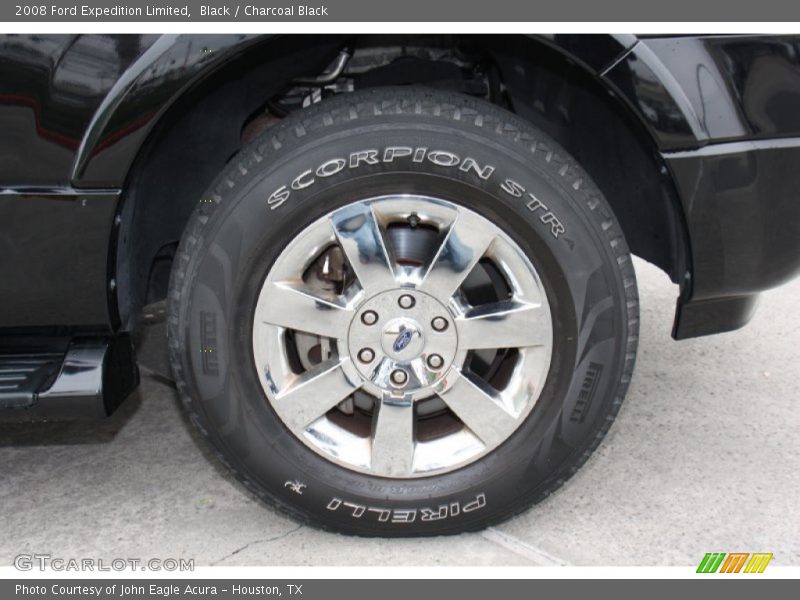 Black / Charcoal Black 2008 Ford Expedition Limited