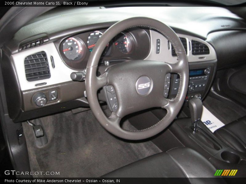 Black / Ebony 2006 Chevrolet Monte Carlo SS