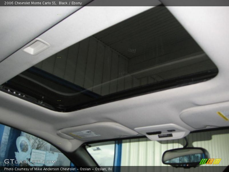 Black / Ebony 2006 Chevrolet Monte Carlo SS