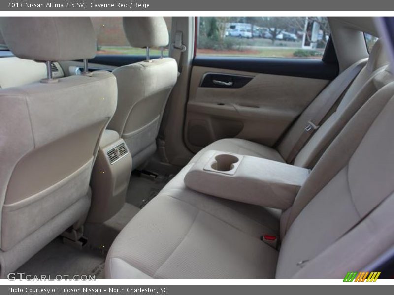 Cayenne Red / Beige 2013 Nissan Altima 2.5 SV