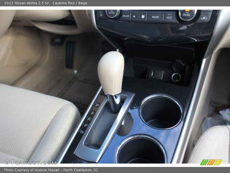 Cayenne Red / Beige 2013 Nissan Altima 2.5 SV