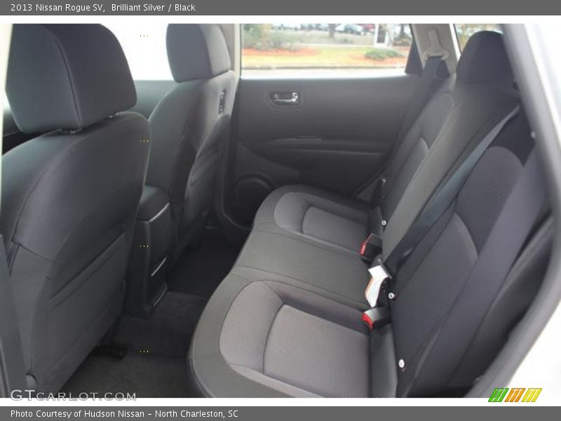 Brilliant Silver / Black 2013 Nissan Rogue SV