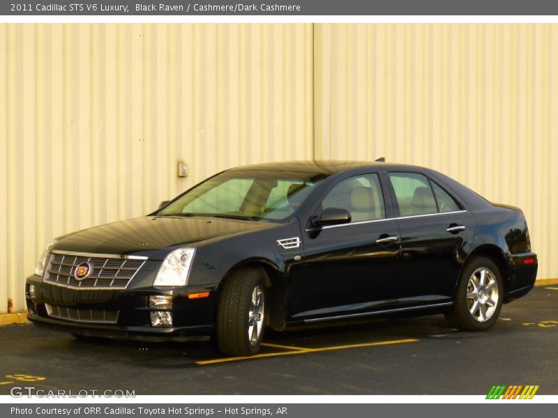 Black Raven / Cashmere/Dark Cashmere 2011 Cadillac STS V6 Luxury