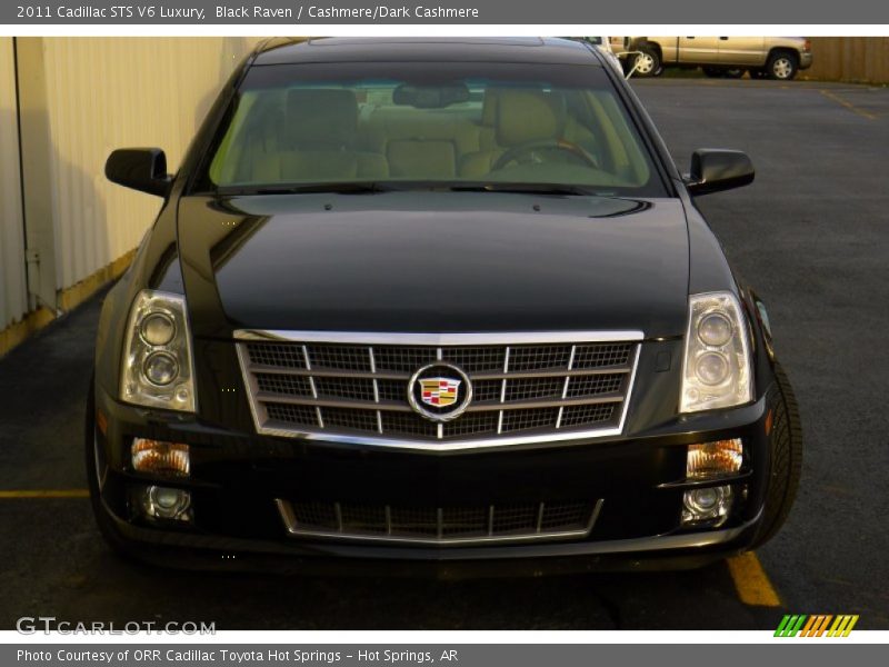 Black Raven / Cashmere/Dark Cashmere 2011 Cadillac STS V6 Luxury