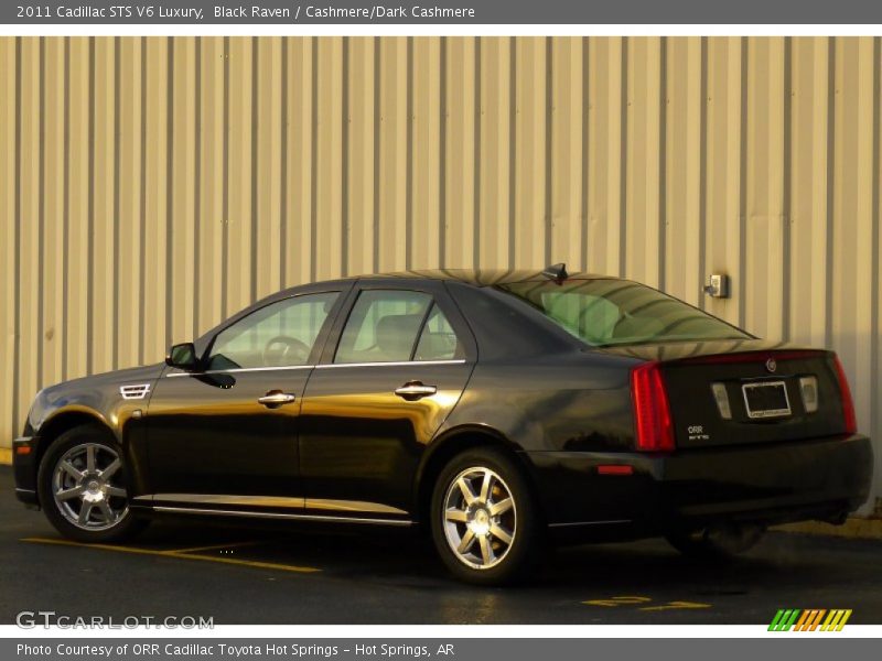Black Raven / Cashmere/Dark Cashmere 2011 Cadillac STS V6 Luxury