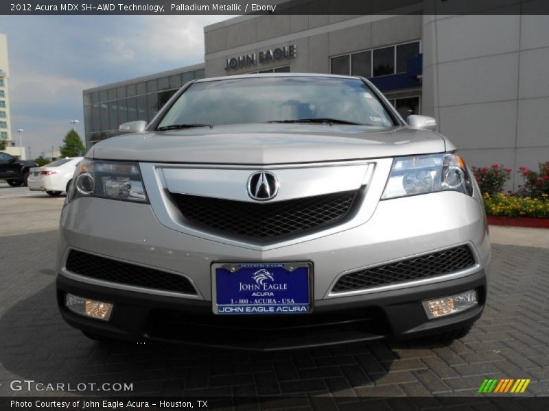 Palladium Metallic / Ebony 2012 Acura MDX SH-AWD Technology