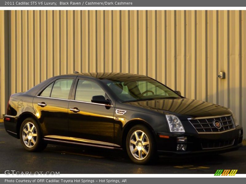 Black Raven / Cashmere/Dark Cashmere 2011 Cadillac STS V6 Luxury