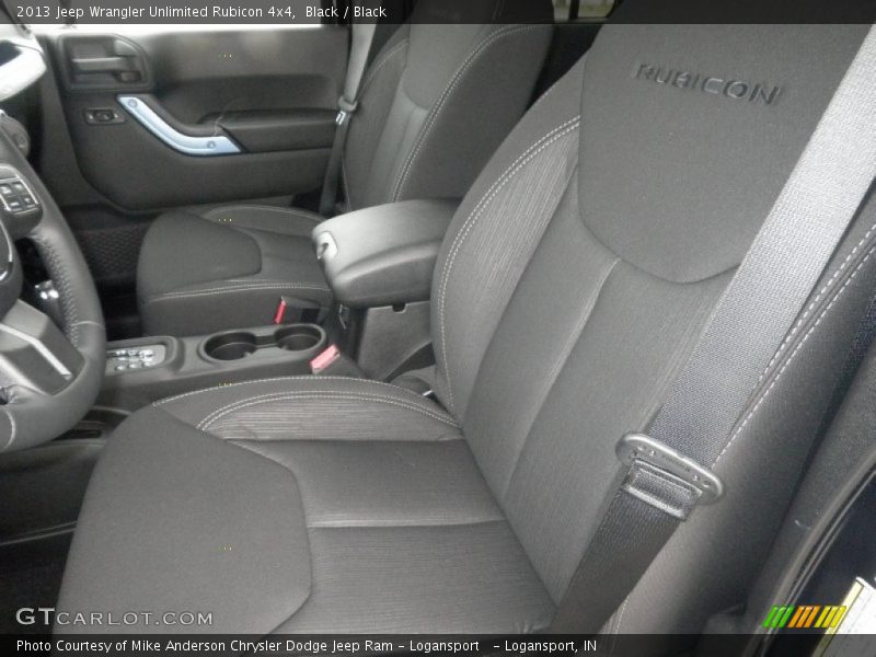 Black / Black 2013 Jeep Wrangler Unlimited Rubicon 4x4