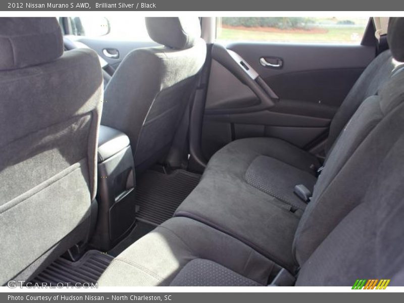 Brilliant Silver / Black 2012 Nissan Murano S AWD