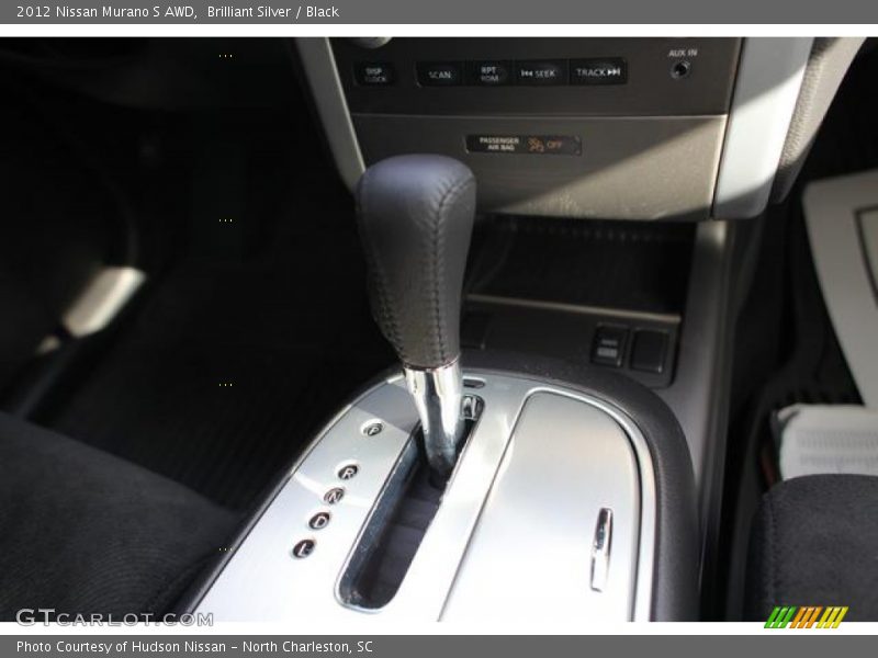 Brilliant Silver / Black 2012 Nissan Murano S AWD