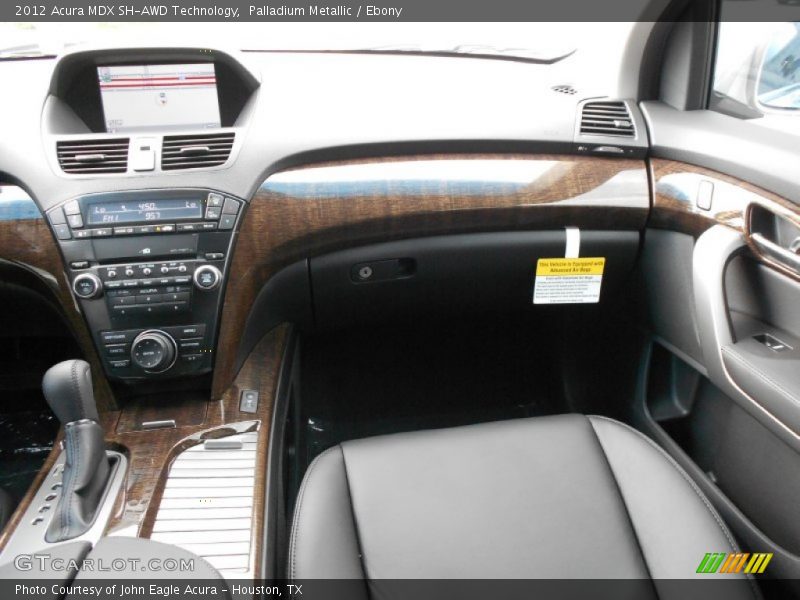 Palladium Metallic / Ebony 2012 Acura MDX SH-AWD Technology