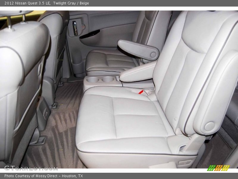 Twilight Gray / Beige 2012 Nissan Quest 3.5 LE