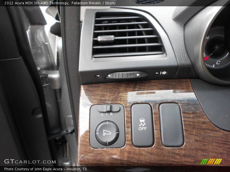 Palladium Metallic / Ebony 2012 Acura MDX SH-AWD Technology