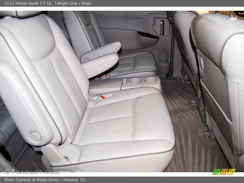 Twilight Gray / Beige 2012 Nissan Quest 3.5 LE