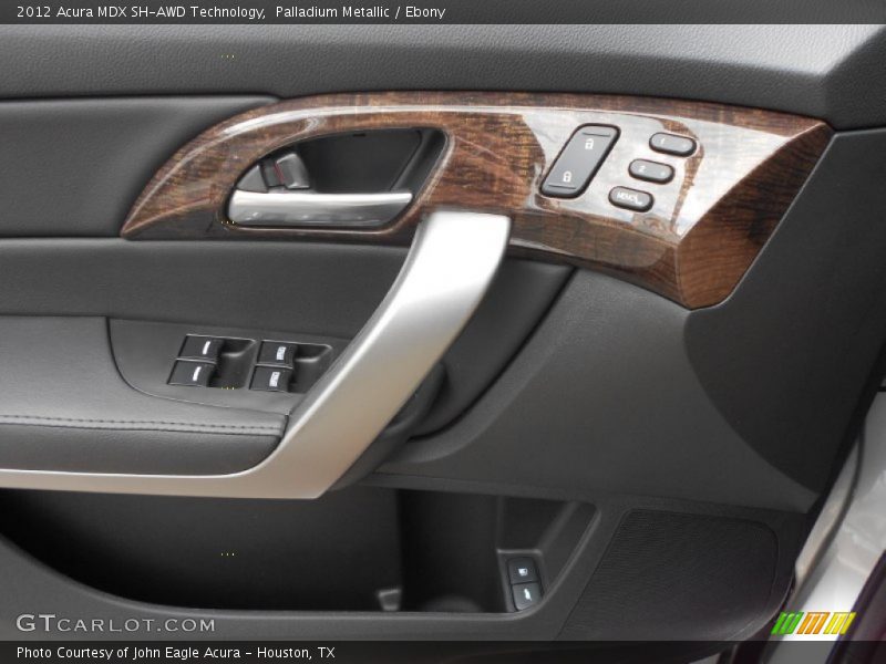 Palladium Metallic / Ebony 2012 Acura MDX SH-AWD Technology