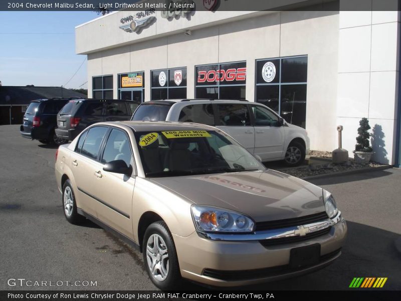 Light Driftwood Metallic / Neutral 2004 Chevrolet Malibu Sedan