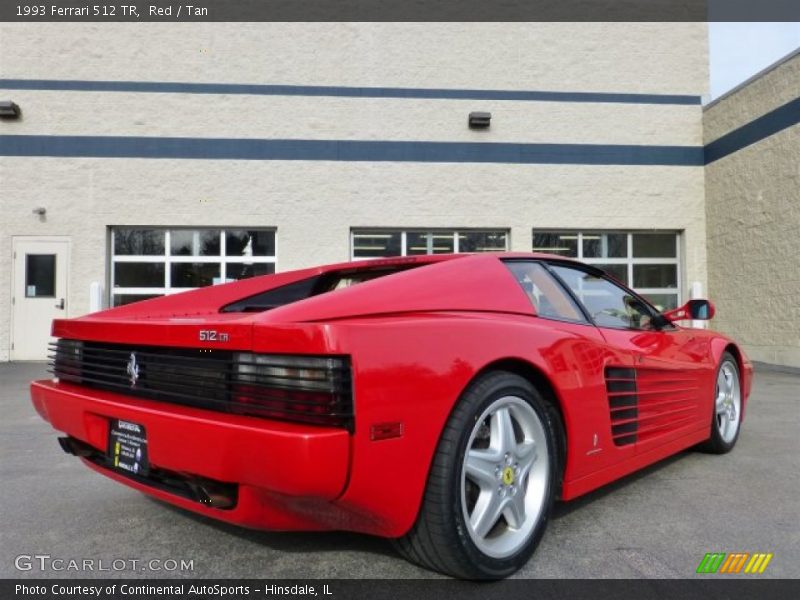 Red / Tan 1993 Ferrari 512 TR