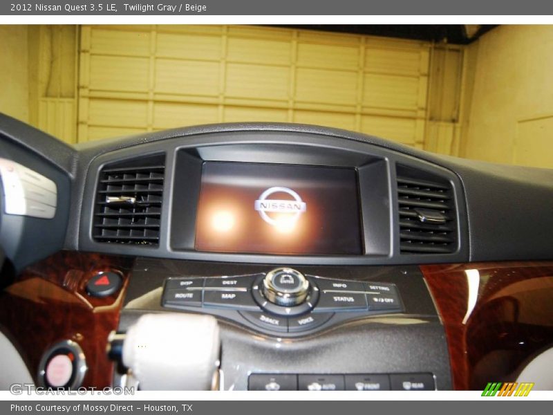 Twilight Gray / Beige 2012 Nissan Quest 3.5 LE