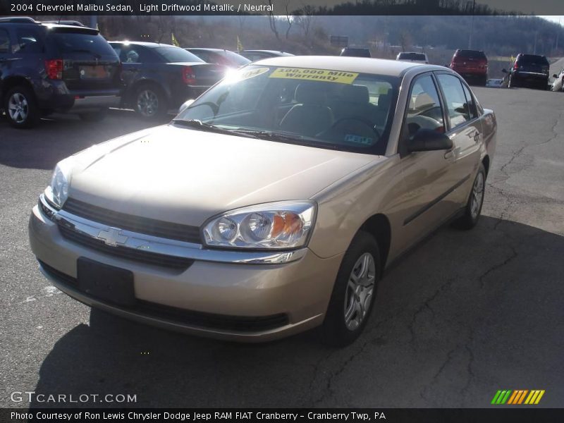 Light Driftwood Metallic / Neutral 2004 Chevrolet Malibu Sedan