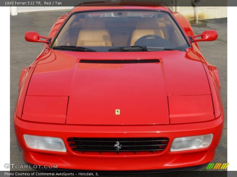 Red / Tan 1993 Ferrari 512 TR