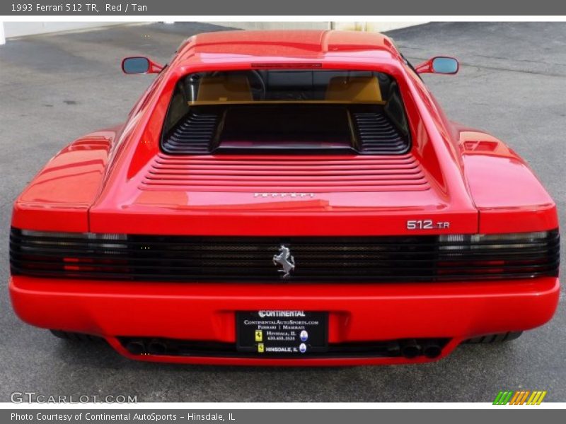 Red / Tan 1993 Ferrari 512 TR