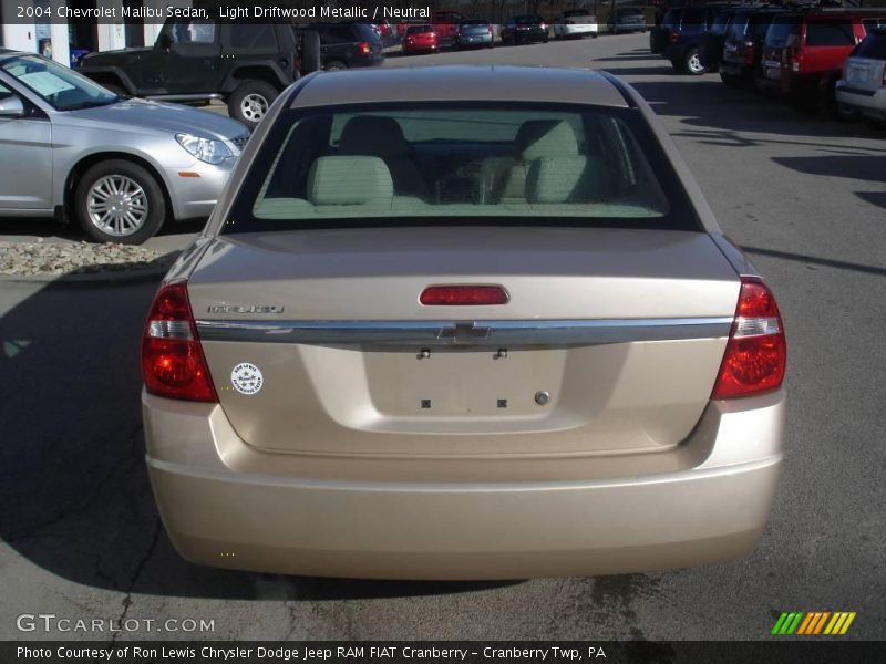 Light Driftwood Metallic / Neutral 2004 Chevrolet Malibu Sedan