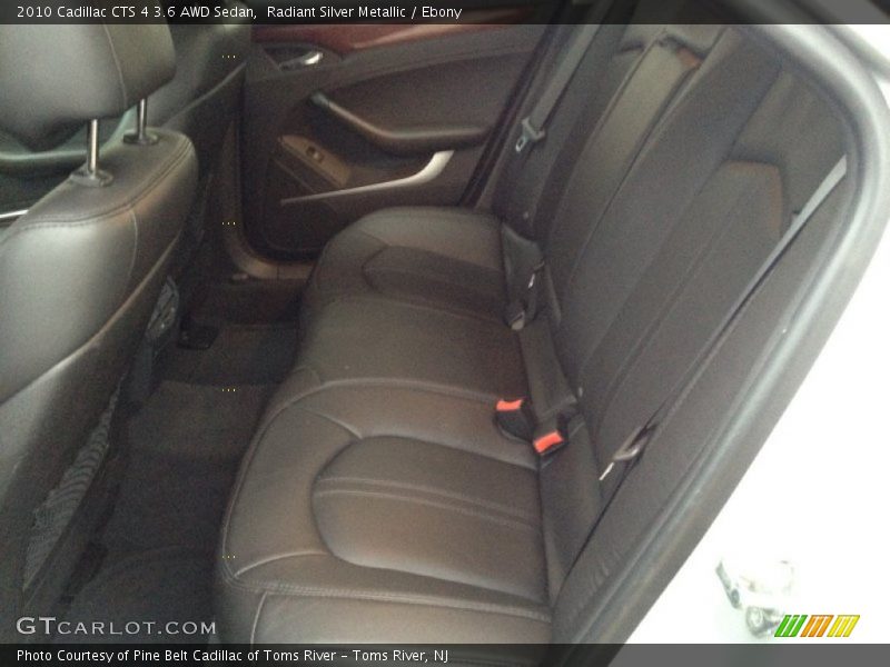 Radiant Silver Metallic / Ebony 2010 Cadillac CTS 4 3.6 AWD Sedan