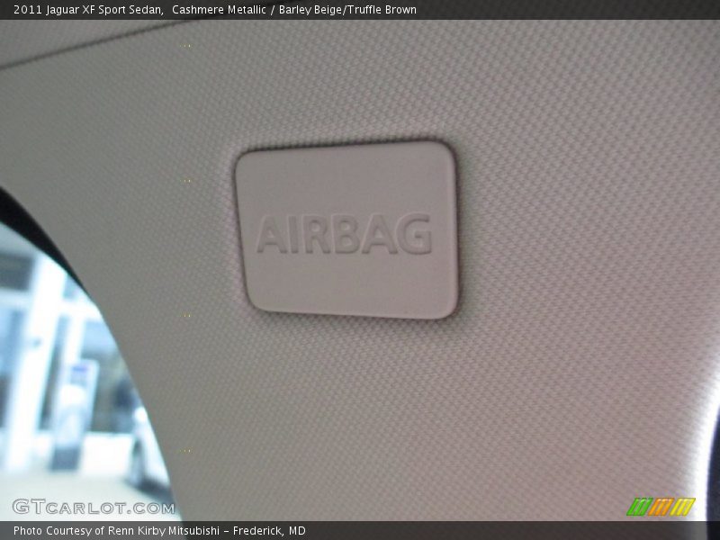 Cashmere Metallic / Barley Beige/Truffle Brown 2011 Jaguar XF Sport Sedan