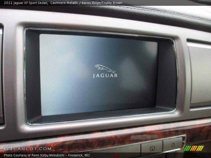 Cashmere Metallic / Barley Beige/Truffle Brown 2011 Jaguar XF Sport Sedan