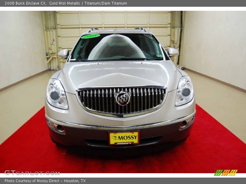 Gold Mist Metallic / Titanium/Dark Titanium 2008 Buick Enclave CX
