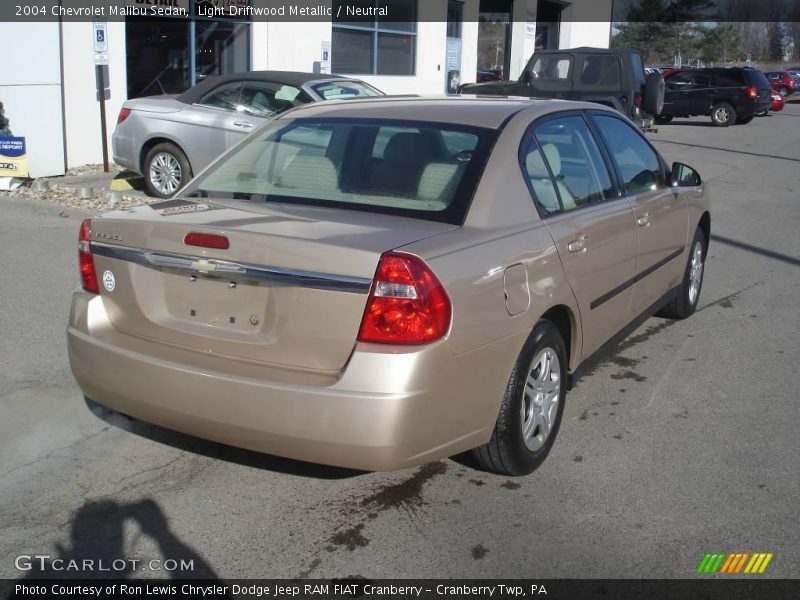 Light Driftwood Metallic / Neutral 2004 Chevrolet Malibu Sedan