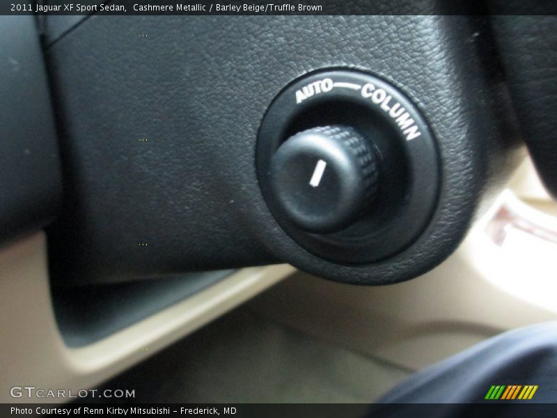 Cashmere Metallic / Barley Beige/Truffle Brown 2011 Jaguar XF Sport Sedan
