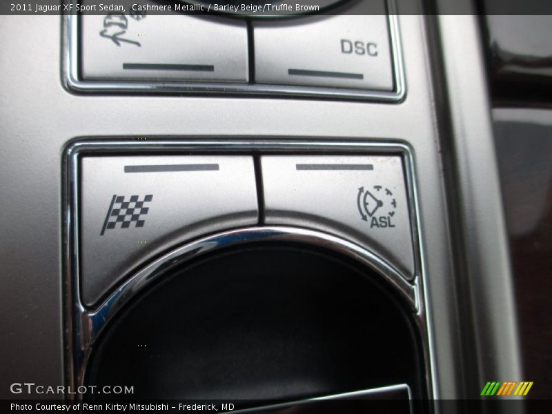 Cashmere Metallic / Barley Beige/Truffle Brown 2011 Jaguar XF Sport Sedan