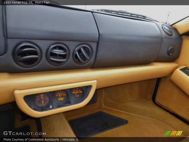 Red / Tan 1993 Ferrari 512 TR