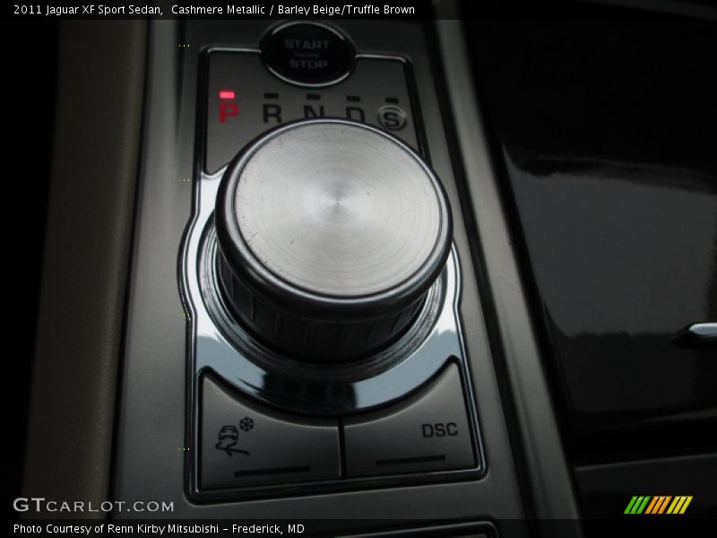 Cashmere Metallic / Barley Beige/Truffle Brown 2011 Jaguar XF Sport Sedan
