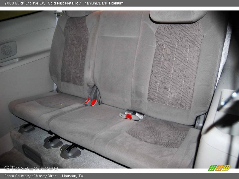 Rear Seat of 2008 Enclave CX