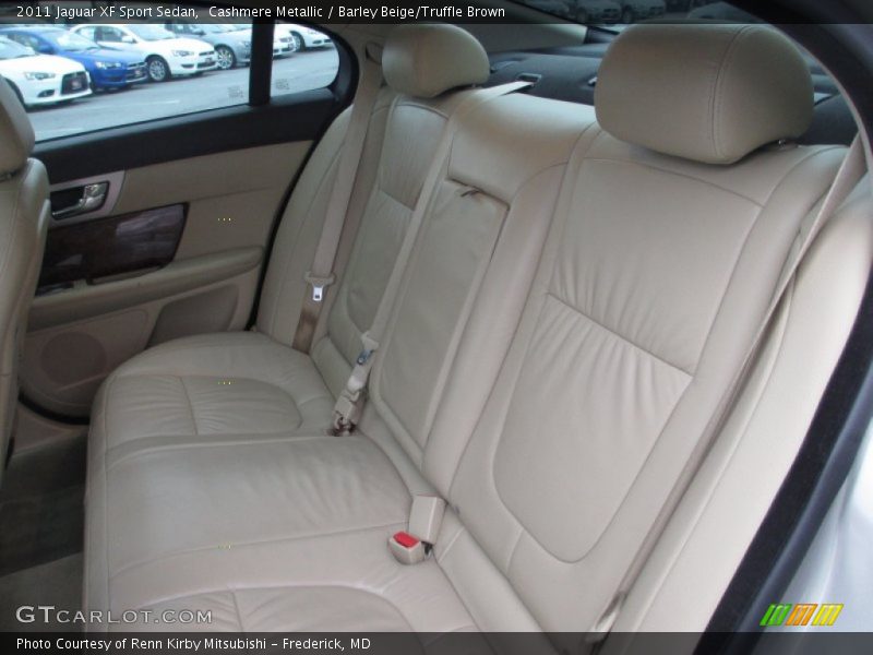 Cashmere Metallic / Barley Beige/Truffle Brown 2011 Jaguar XF Sport Sedan