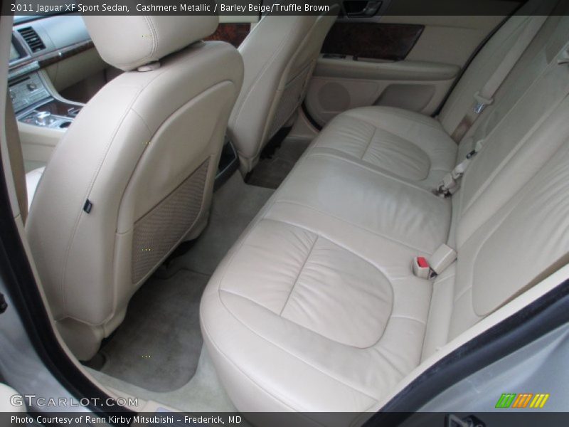 Cashmere Metallic / Barley Beige/Truffle Brown 2011 Jaguar XF Sport Sedan