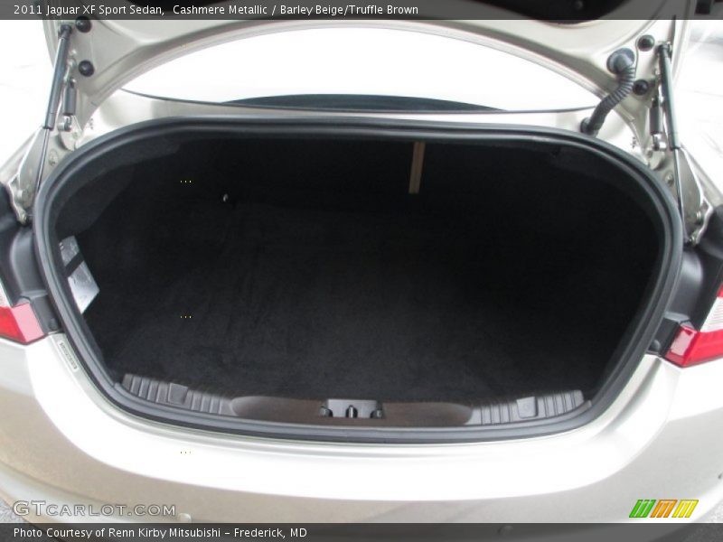 Cashmere Metallic / Barley Beige/Truffle Brown 2011 Jaguar XF Sport Sedan